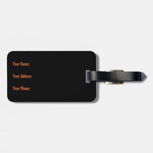 Paarden en Sun Fantasy Cute Bagagelabel (Achterkant horizontaal)