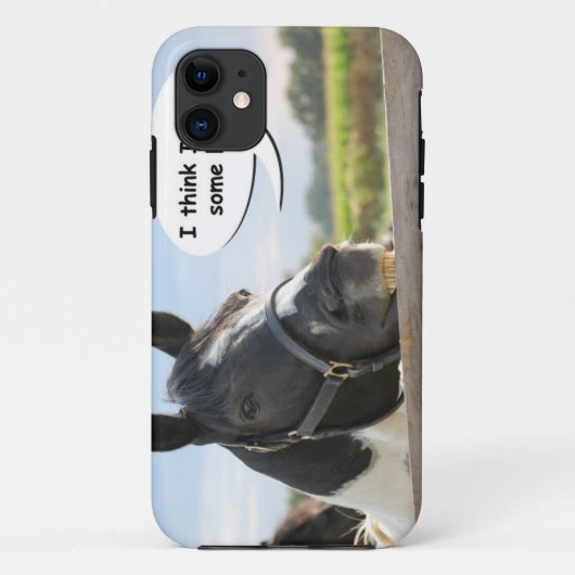 Paarden en verlies Case-Mate iPhone case (Achterkant)