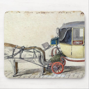 Paarden en vervoer, 1825 muismat