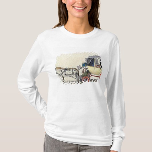 Paarden en vervoer, 1825 t-shirt (Voorkant)