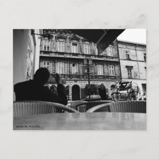 Paarden en vervoer in het Briefkaart Krakau