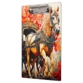 Paarden en vervoer klembord (Links)