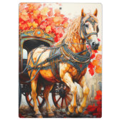Paarden en vervoer klembord (Achterkant)