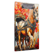 Paarden en vervoer klembord (Rechts)