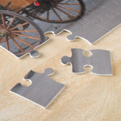 Paarden en vervoer legpuzzel (Zijkant)