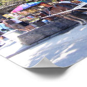 Paarden en vervoer New Orleans Frans kwartaal Poster (Hoek)