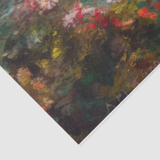 Paarden en vervoer tissuepapier (Detail)