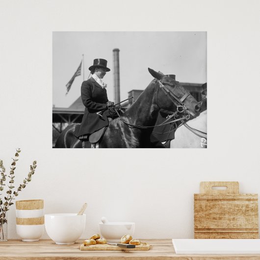  paarden en vrouwen 1912 poster (Keuken)