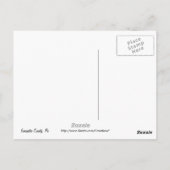 ~ Paarden en Willow ~ Briefkaart (Achterkant)