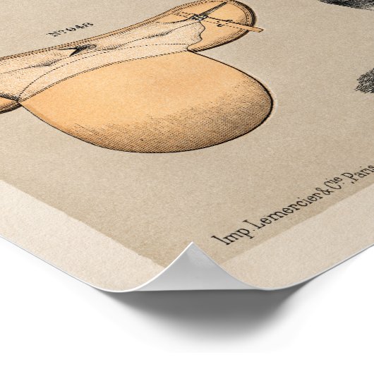 Paarden en zadels poster (Hoek)