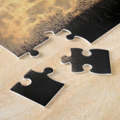 Paarden en zon met Clouds Beauful & Changeling Legpuzzel (Zijkant)