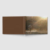 Paarden en zonlicht Spiritueel Memorial Guest Book Gastenboek (Volledig)