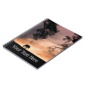 Paarden en zonsopgang  notitieboek (Linkerzijde)