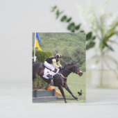 Paarden Eventing Briefkaart (Staand voorkant)