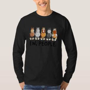 Paarden Ew Mensen Paarden T-shirt