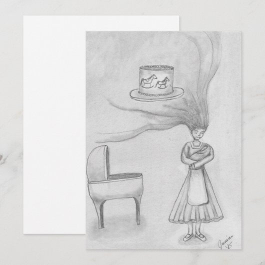  paarden feestdagenkaart (Voorkant / Achterkant)