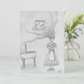  paarden feestdagenkaart (Staand voorkant)