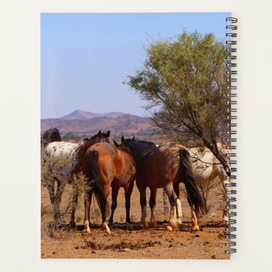 Paarden fluisteren jaarplanner 2024 planner (Achterkant)