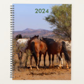 Paarden fluisteren jaarplanner 2024 planner (Voorkant)