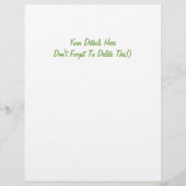 PAARDEN FLYER (Achterkant)