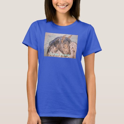 Paarden Forever T-shirt (Voorkant)