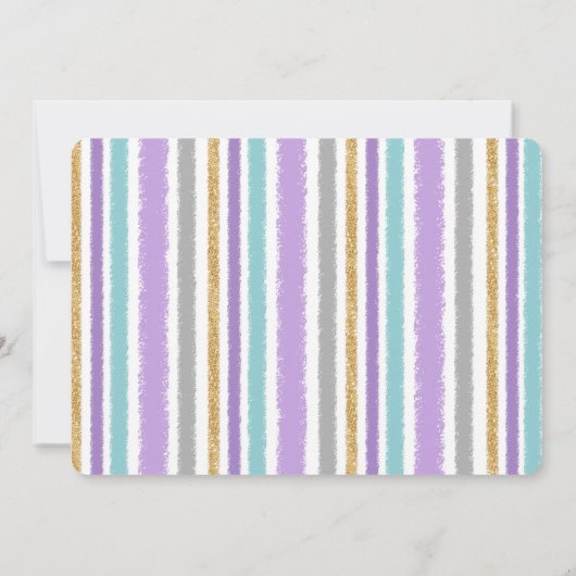 Paarden Foto Uitnodiging (Achterkant)