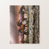 Paarden Game Puzzle Legpuzzel (Verticaal)