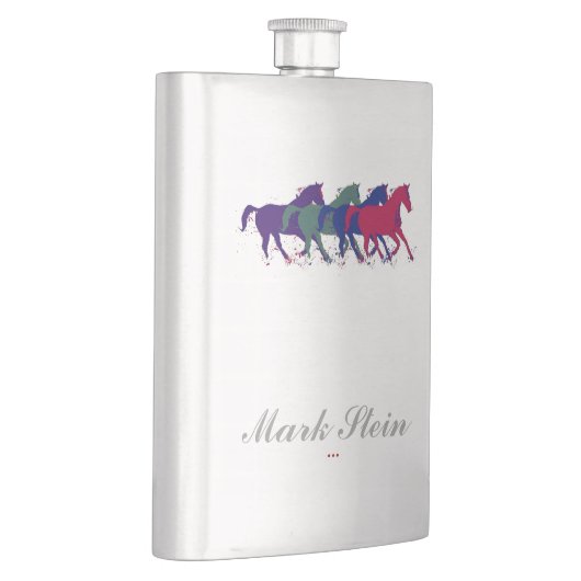 Paarden gepersonaliseerd flacon (Rechts)