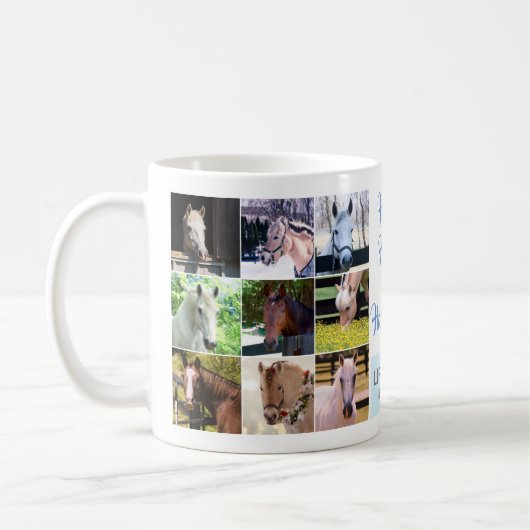 Paarden Gezondheid en geluk - Herd Koffiemok (Links)