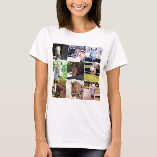 Paarden Gezondheid en geluk Herd T-shirt (Voorkant)