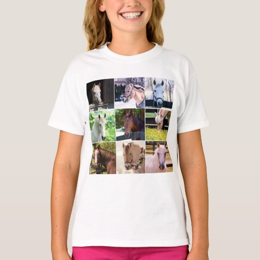 Paarden Gezondheid en geluk Herd T-shirt (Voorkant)