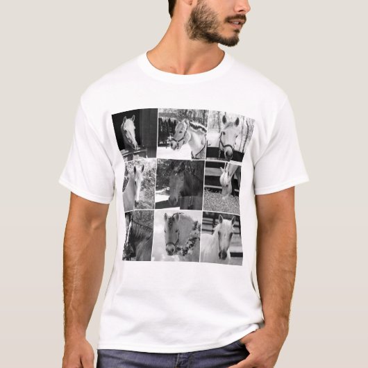 Paarden Gezondheid en geluk Herd T-shirt (Voorkant)