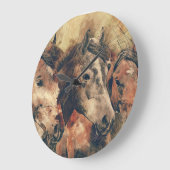 paarden grote klok (Hoek)