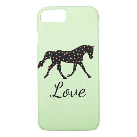 Paarden, hart en liefde Case-Mate iPhone case (Achterkant)