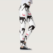 Paarden, hart en liefde leggings (Rechts)