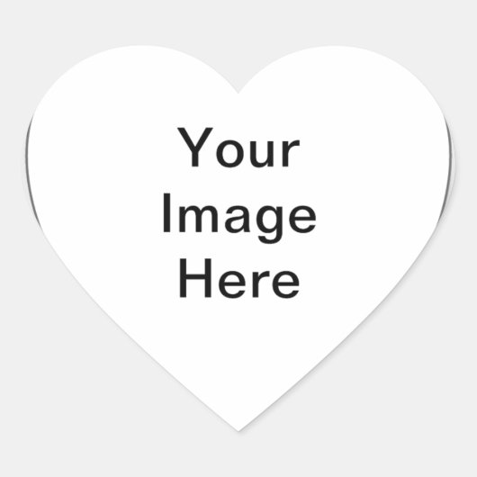 Paarden Hart Sticker (Voorkant)