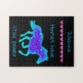 Paarden hebben stersterkte legpuzzel (Horizontaal)