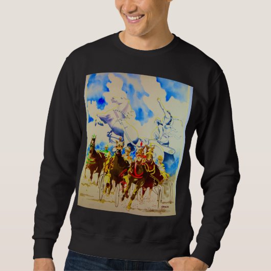 Paarden helder trui (Voorkant)