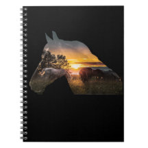 Paarden Hoesje — spiral notebook