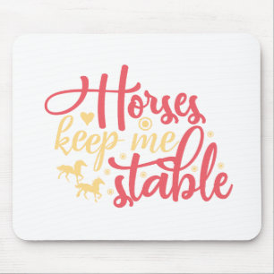 Paarden Houden Me Stabiel Muismat