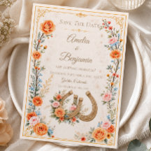 Paarden Huwelijk Save The Date