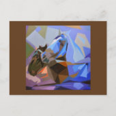 Paarden II Briefkaart (Voorkant)
