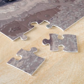 Paarden in actie - Dieren Kunst Legpuzzel (Zijkant)