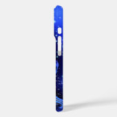 Paarden in blauwe Sterrennacht Case-Mate iPhone Case (Achterkant / Links)