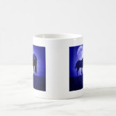 Paarden in Blue Night Koffiemok (Center)