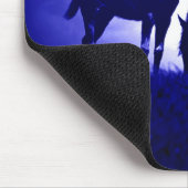 Paarden in Blue Night Muismat (Hoek)
