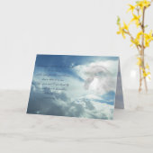 Paarden in de clouds sympathiekaart kaart (Gele Bloem)