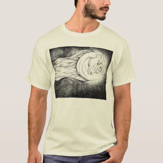 Paarden in de maan t-shirt