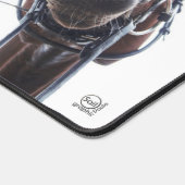 Paarden in de mond gekeken. 3 paarden lachend. bureaumat (Hoek)