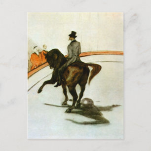Paarden in de Ring van Toulouse-Lautrec Briefkaart